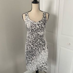 Anne Klein Black and White Patterned Dress